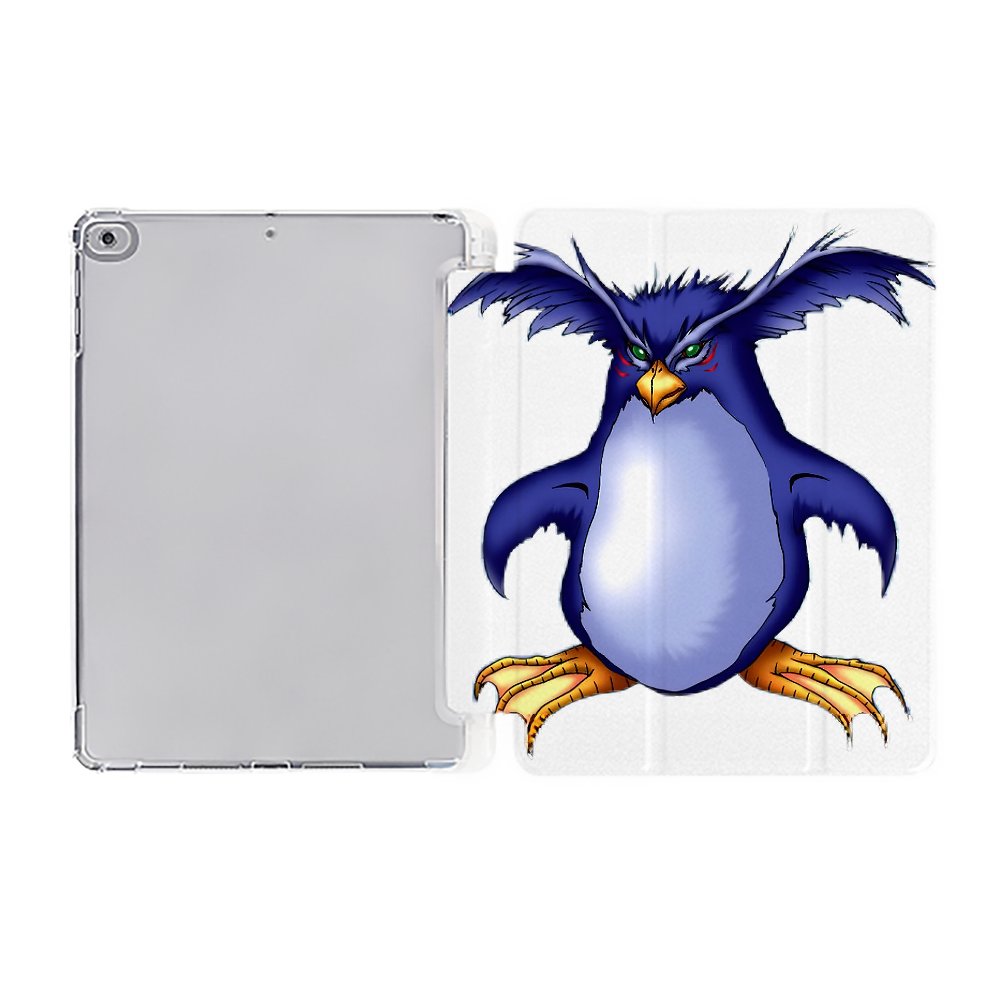 （画像用） 遊☆戯☆王 Yu-Gi-Oh! IPad ケース ペン収納付き 三つ折りスタンド PUレザー×シリコン 対応機種9.5/10.5/10.9インチ